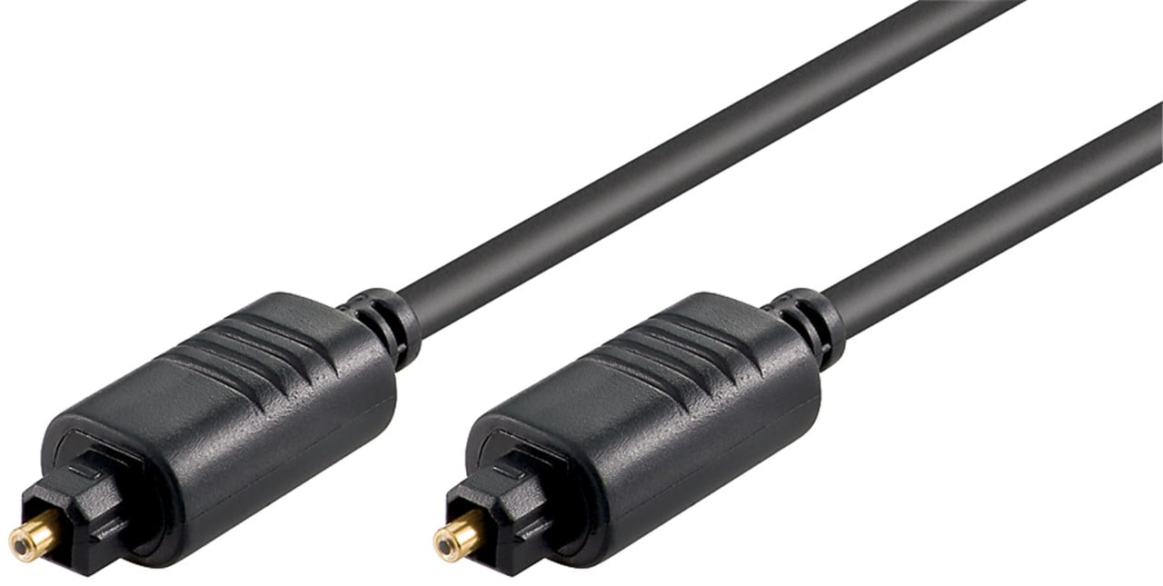 Cavo Audio Ottico Digitale Toslink (SPDIF) M/M 1m ø 5mm GOOBAY