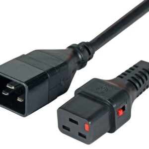 Cavo Prolunga C20 180&deg; a C19 180&deg; con Blocco IEC 2m OEM