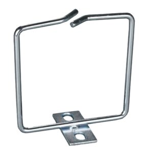 Anello Passacavi Frontale 80x80 mm in Acciaio Zincato per Armadi Rack OEM