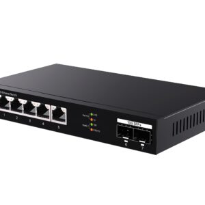 Switch con 5 porte 2.5G Ethernet e 2 slot SFP+ da 10G, TEM2007X TENDA