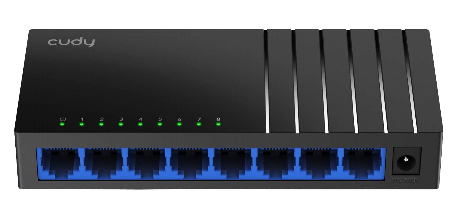 Switch Desktop 8 Porte Gigabit, GS108D CUDY