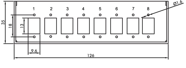 Scatola di Giunzione per Guida DIN per Connettori in Fibra Ottica LC o SC LOGILINK - immagine 9