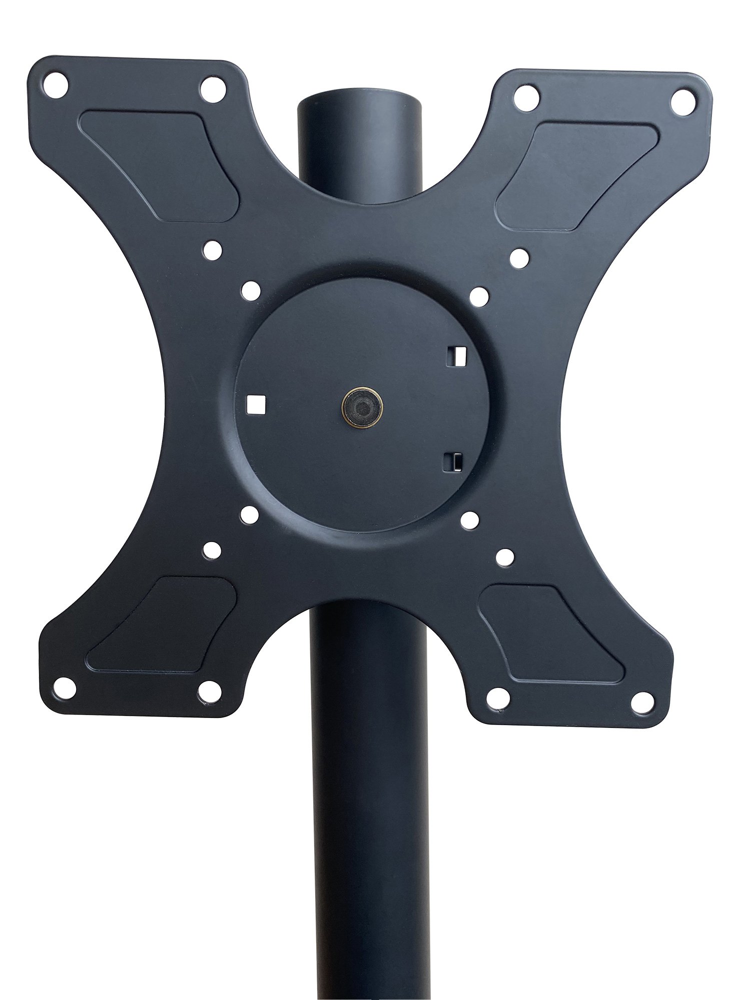 Supporto a Pavimento per TV con Mensola e Base Compatta Salva Spazio TECHLY - immagine 9