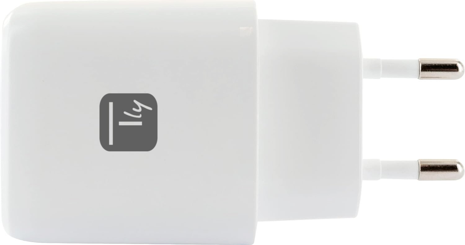 Caricatore Alimentatore GaN USB-C™ 20W e USB-A 18W da Muro TECHLY - immagine 9