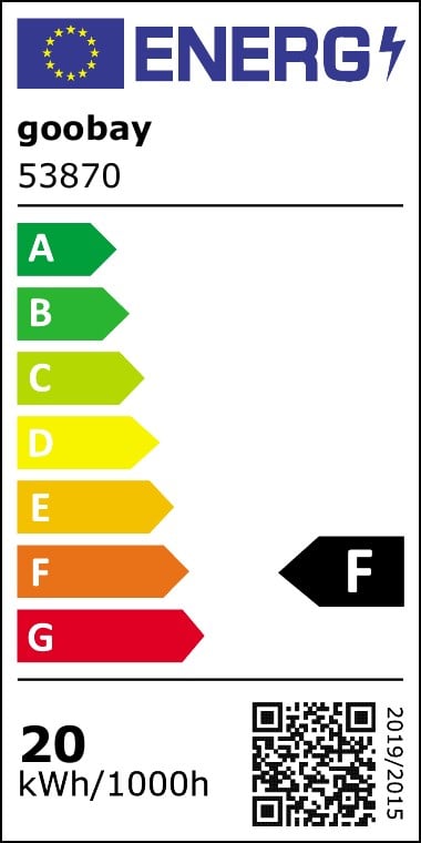 Faretto LED da Esterno IP65 20W Nero GOOBAY - immagine 9