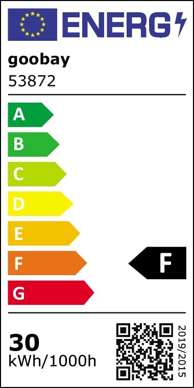 Faretto LED da Esterno IP65 30W Nero GOOBAY - immagine 9