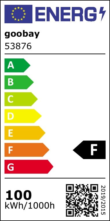 Faretto LED da Esterno IP65 100W 8500lm Nero GOOBAY - immagine 9