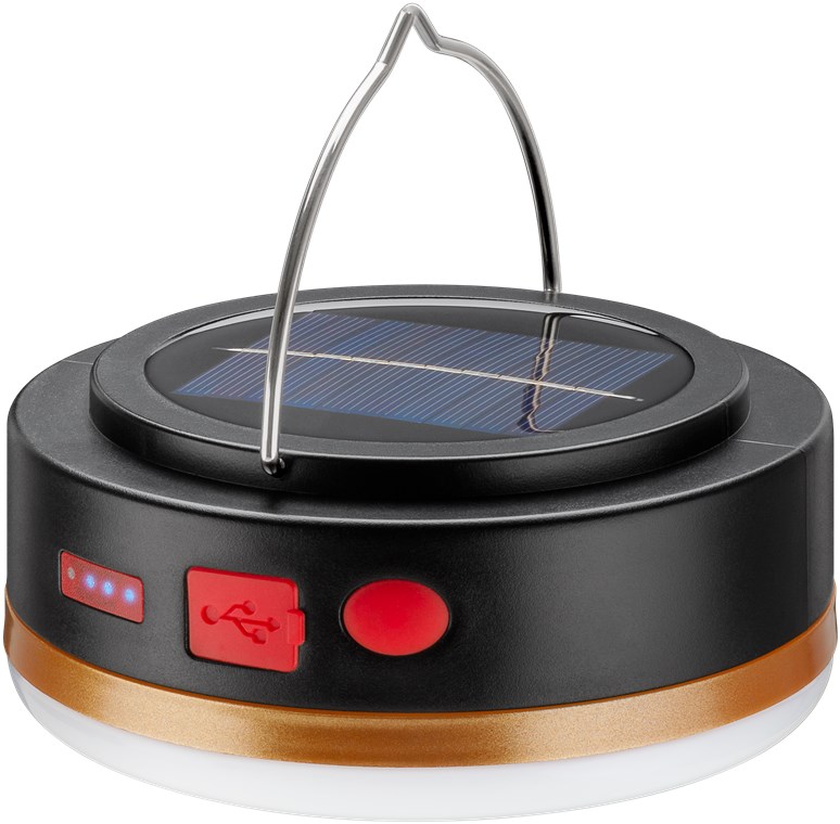 Lampada da Campeggio Solare a LED con Telecomando IR e Powerbank GOOBAY - immagine 9