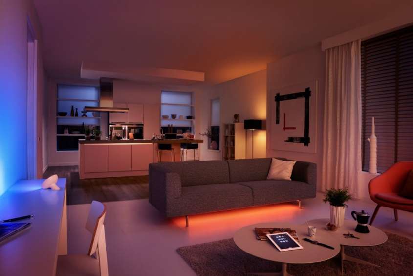 Kit Striscia LED Intelligente 5m con Funzione Musicale e Controllo Vocale Alexa, R5149 WOOX - immagine 9