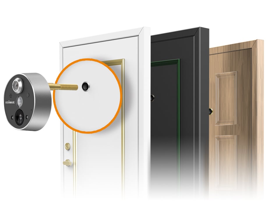 Telecamera per Spioncino Smart Wireless di Rete EDIMAX - immagine 9