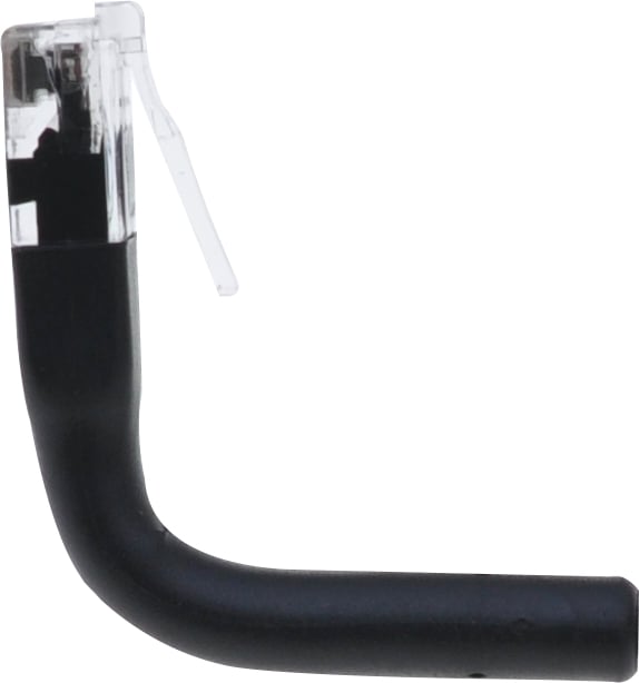 Cavo Slim Patch di Rete Pieghevole in Rame Cat.6A U/UTP 2m Nero TECHLY PROFESSIONAL - immagine 9