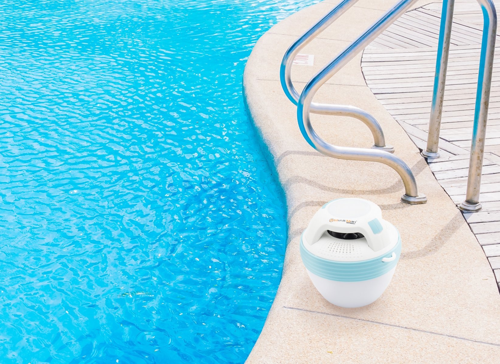 Altoparlante Bluetooth Impermeabile Galleggiante con Vivavoce e LED Colorati, BT-X60 MUSICMAN - immagine 8