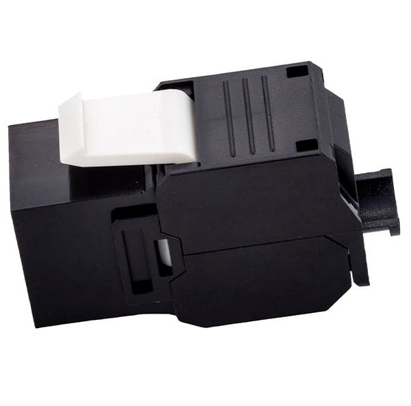 Frutto Keystone RJ45 UTP Cat.6 Tooless Nero TECHLY PROFESSIONAL - immagine 9
