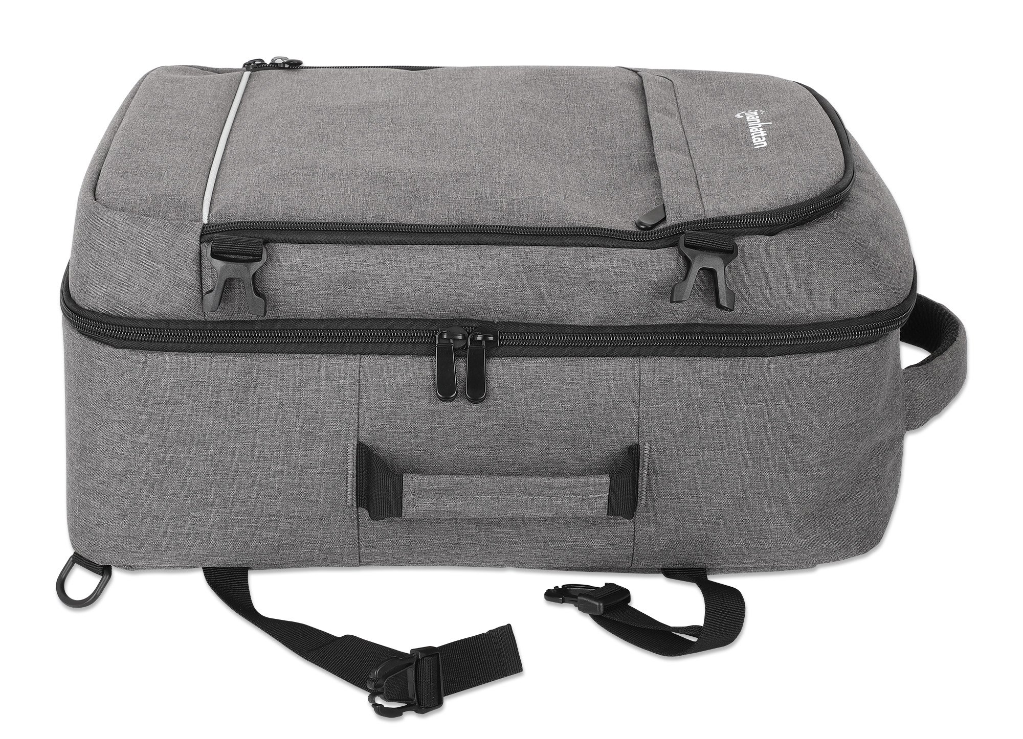 Zaino per Notebook 17.3'' Bagaglio a Mano Borsone da Viaggio Roma MANHATTAN - immagine 10