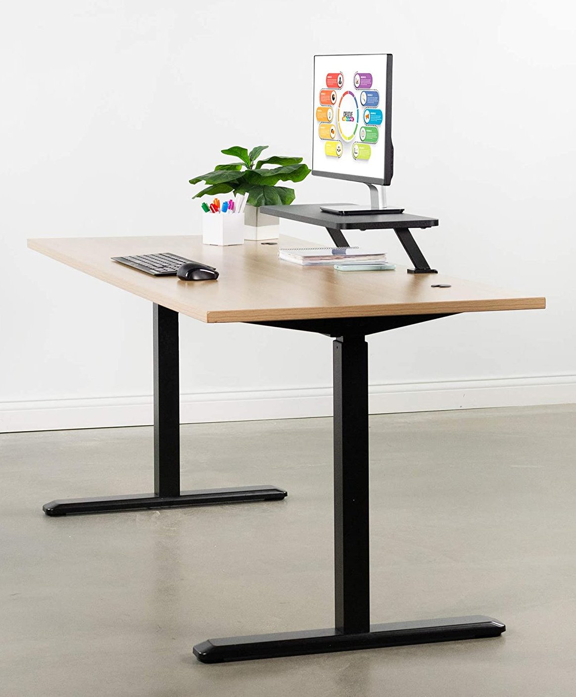 Rialzo per Monitor 13''-32'' da Scrivania Larghezza 1m LOGILINK - immagine 9