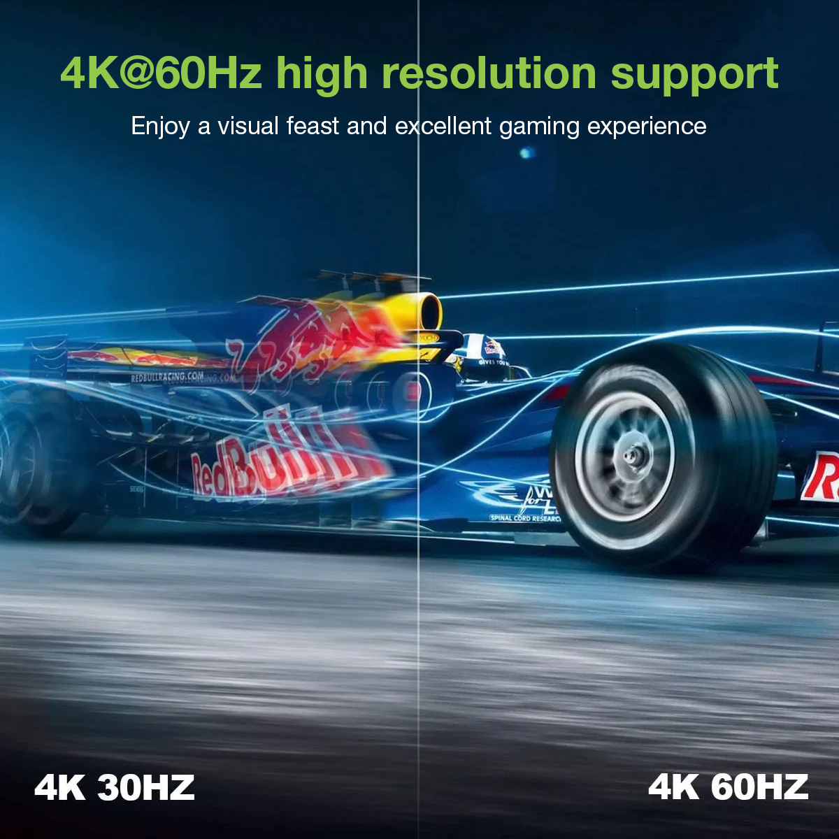 Switch HDMI 2.0b 3in 1out 4K HDR HDCP2.2 con Telecomando TECHLY - immagine 8