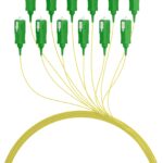 Pigtail Fibra Ottica Monomodale OS2 SC/APC G657A2 2m Giallo OEM