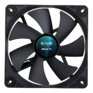 Dissipatore Ventola Silent ad Alto Flusso 140x140x25 12V GELID SOLUTIONS