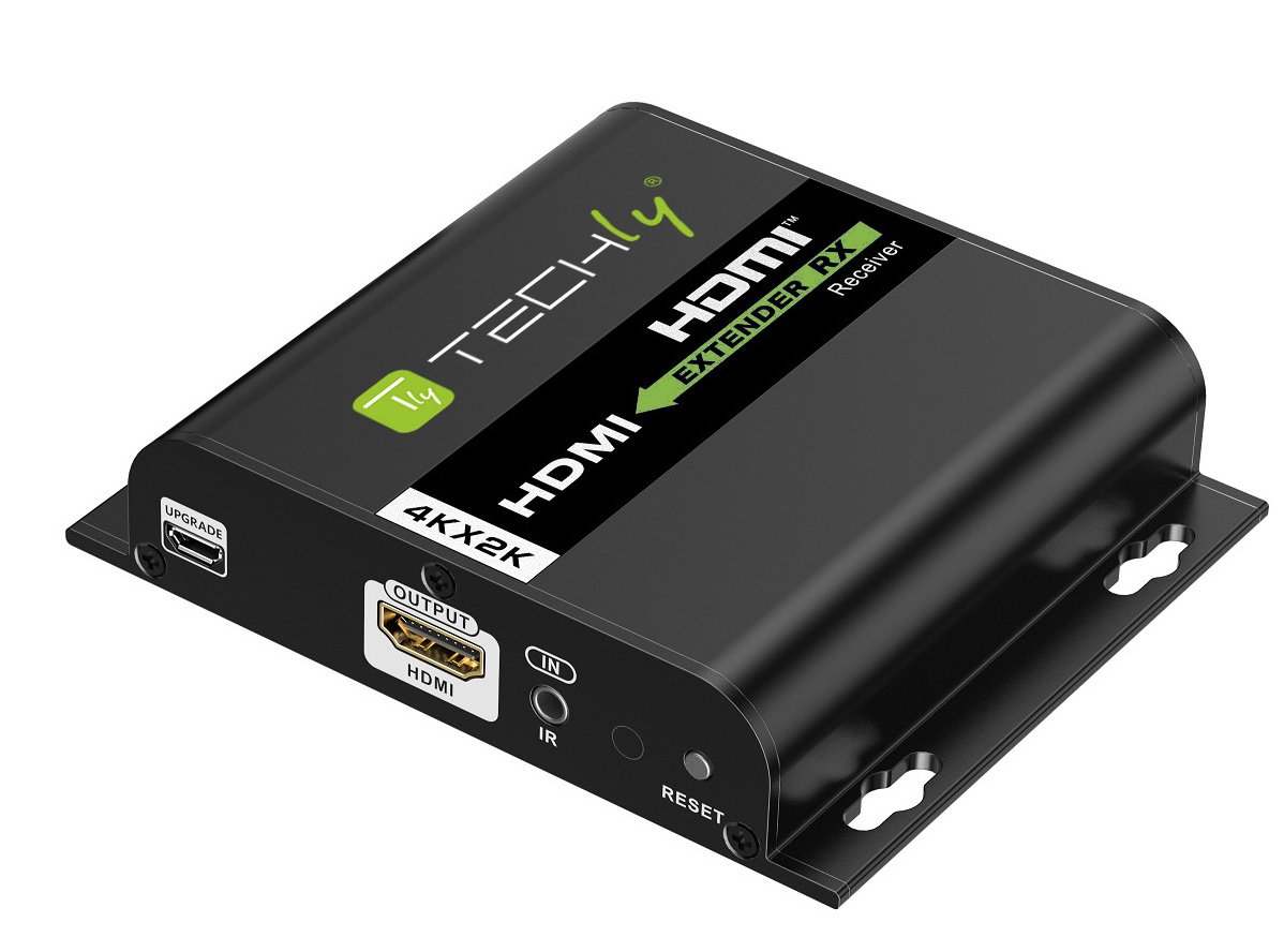 Ricevitore Aggiuntivo per Extender HDMI over IP IR 4K UHD su Cavo Cat.6 fino a 120m TECHLY