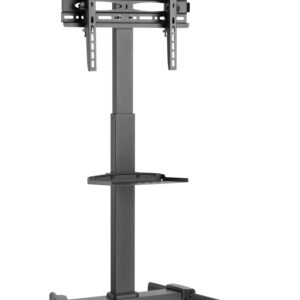 Trolley da Pavimento con Mensola per TV LCD/LED/Plasma 32-55'' TECHLY
