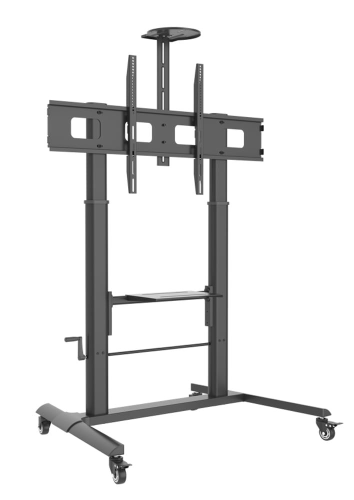 Supporto a Pavimento per TV con Altezza Regolabile per TV da 52'' a 110'' TECHLY