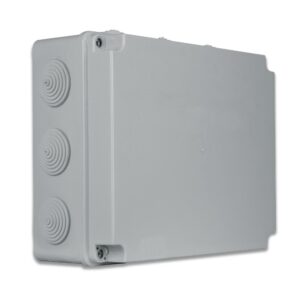 Scatola Rettangolare IP65 di Derivazione da Pareti con Passacavi 240x190 AVE
