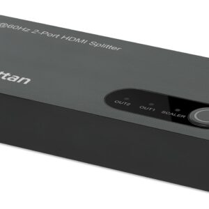 Splitter HDMI 4K@60Hz UHD 3D con LED 2 vie MANHATTAN