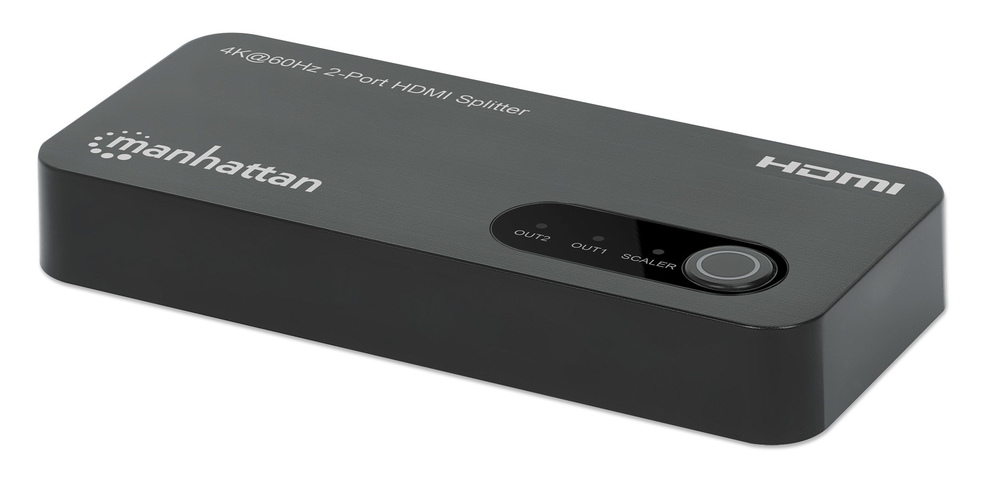 Splitter HDMI 4K@60Hz UHD 3D con LED 2 vie MANHATTAN