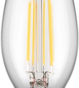 Lampadina LED Candela E14 Bianco Caldo 4W Filamento Classe E GOOBAY