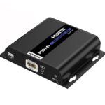 Ricevitore Aggiuntivo per Extender HDMI over IP con PoE IR 4K UHD su Cavo Cat.6 fino a 120m TECHLY