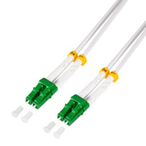 Cavo Fibra Ottica Armato Acciaio OS2 LC/APC Duplex 9/125 2m LOGILINK