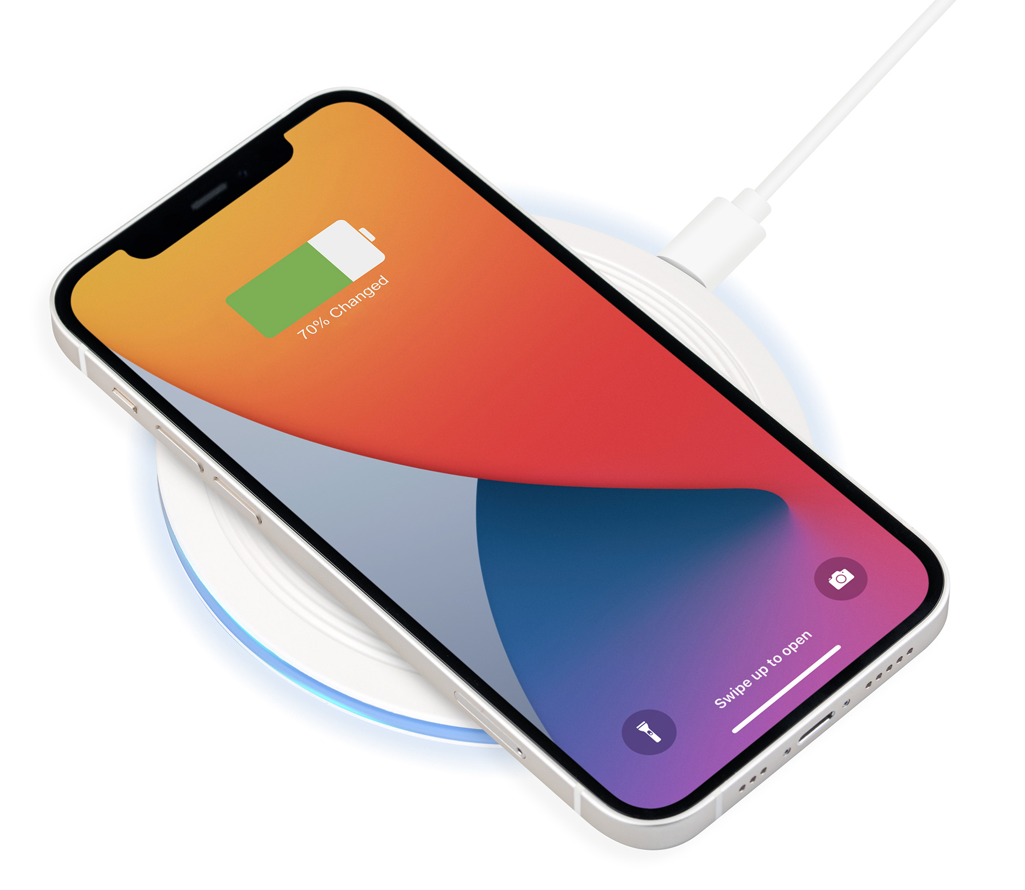 Caricabatterie Wireless a Ricarica Rapida 15W USB-C™ MANHATTAN