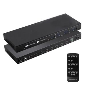 Matrix HDMI 2.0 6X 2 18Gbps 4k@60Hz con Audio e ARC TECHLY