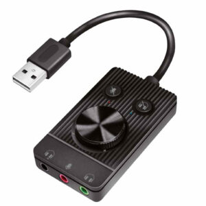 Adattatore Audio USB con Controllo del Volume LOGILINK