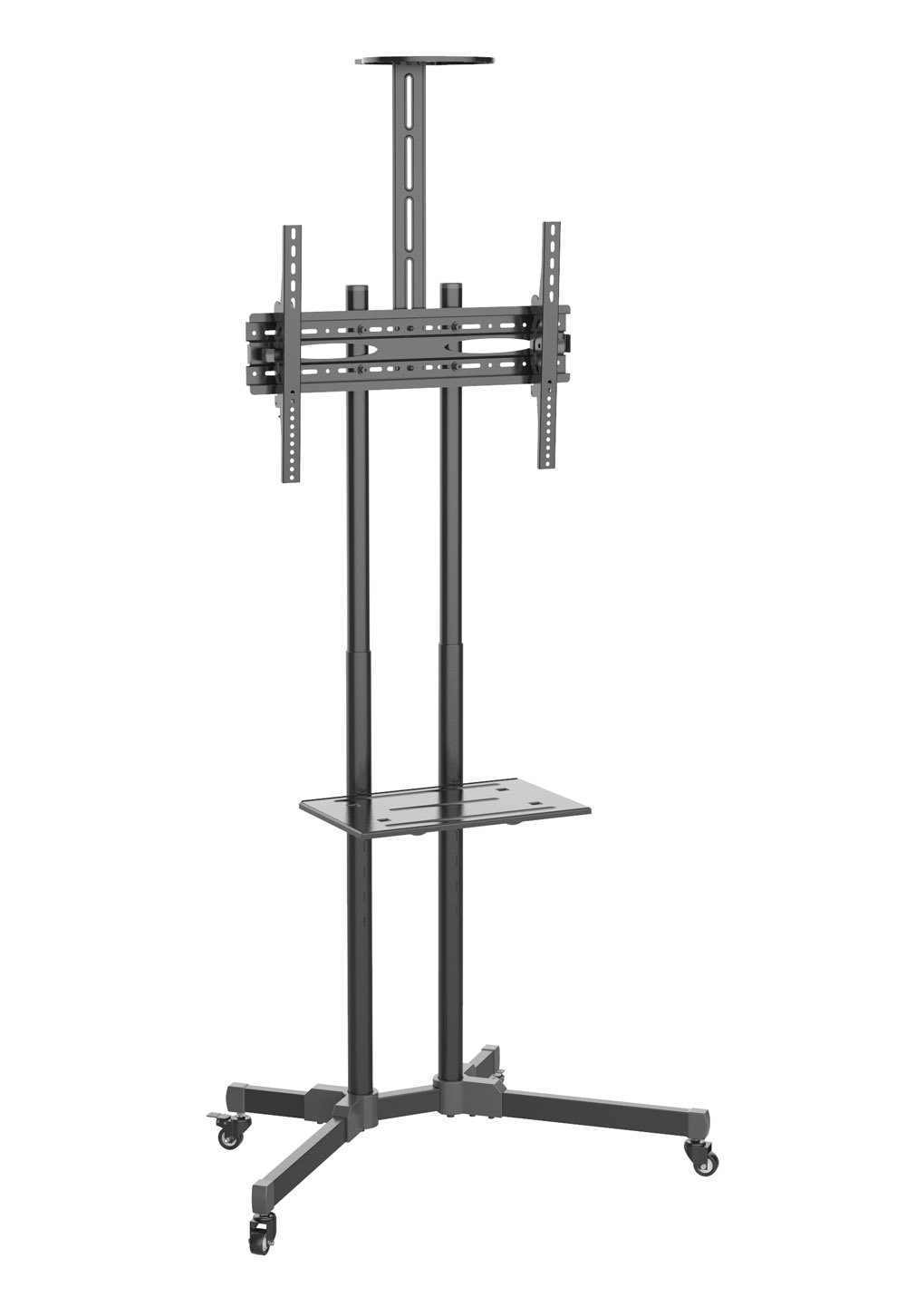 Trolley da Pavimento con Mensola per TV LCD/LED/Plasma 37-70'' TECHLY