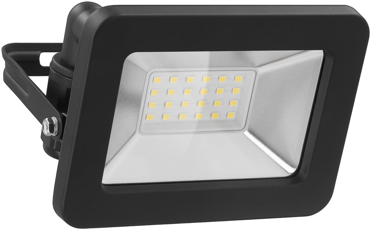 Faretto LED da Esterno IP65 20W Nero GOOBAY
