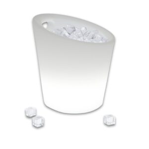 Secchiello Ghiaccio LED RGB Multicolore IP54 con Telecomando TECHLY