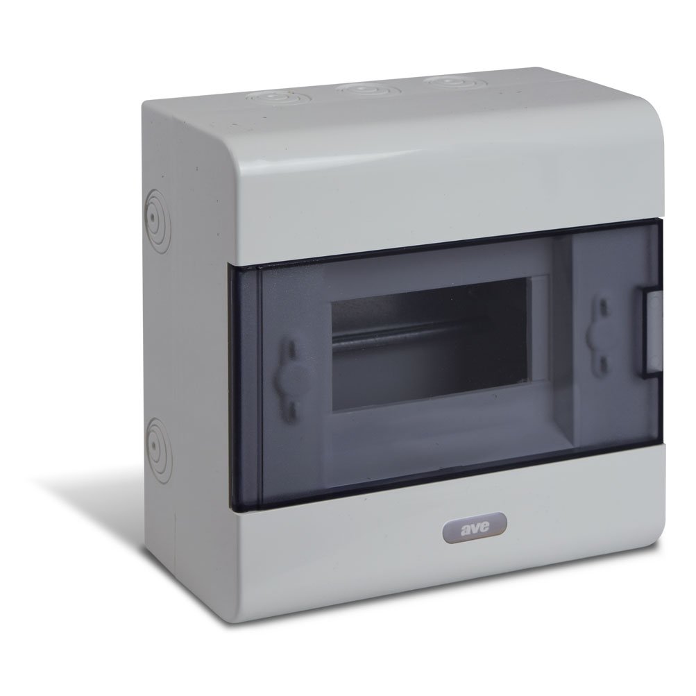 Quadro Elettrico IP40 da Parete 6 Moduli DIN AVE