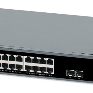 Gigabit Ethernet Switch PoE+ 16 porte con 2 porte SFP INTELLINET