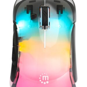 Mouse Ottico USB 12800 dpi LED RGB Multicolor MANHATTAN
