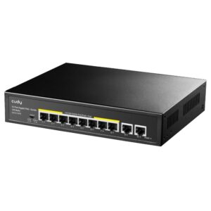 Switch Gigabit PoE+ 10 Porte, GS1010PE CUDY