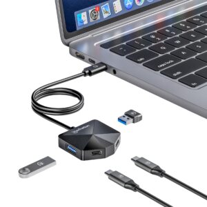 Hub USB 3.2 2x USB-A e 2x USB-C&trade; MANHATTAN