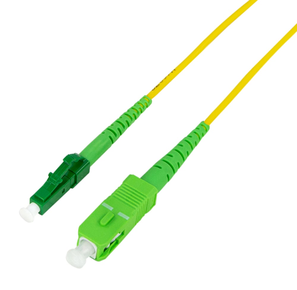 Cavo Fibra Ottica Monomodale OS2 SC/APC LC/APC 9/125 1 m LOGILINK