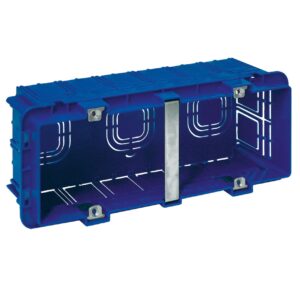 Scatola Rettangolare da Incasso con Dimensioni Maggiorate 6 moduli per S44 e S45 AVE