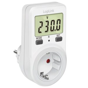 Contatore di Energia con Misurazione dei Costi Energetici LOGILINK