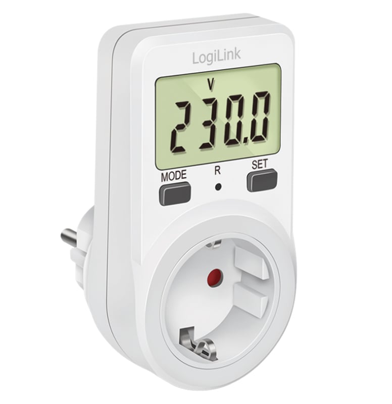 Contatore di Energia con Misurazione dei Costi Energetici LOGILINK