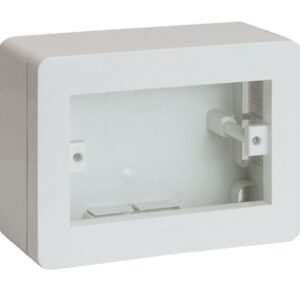 Scatola Universale IP40 per Minicanali 3 Moduli Bianco AVE