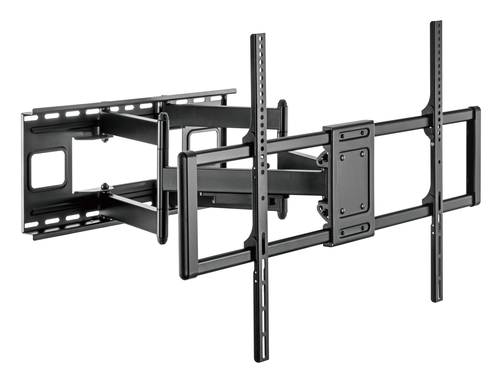 Staffa a Muro Slim per TV LED LCD 60-120'' Nero TECHLY