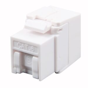Frutto Keystone RJ45 Cat.6 UTP 180° Toolless con Otturatore INTELLINET