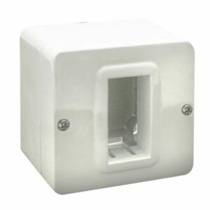 Contenitore Autoportante Minicanali IP40 S44 1 Modulo Bianco AVE